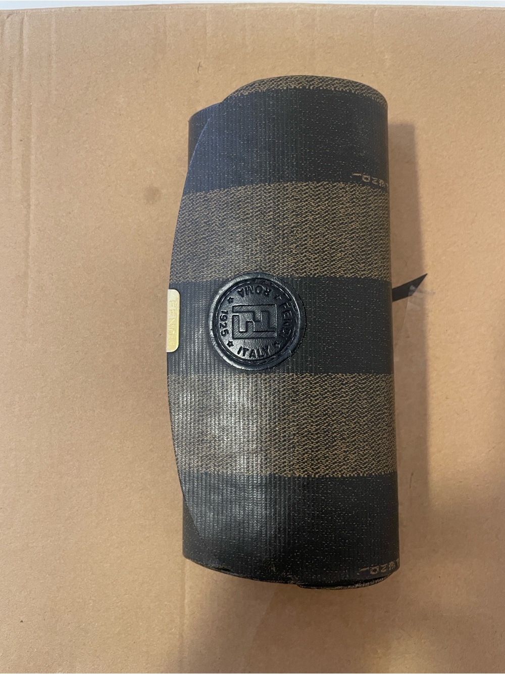 Fendi Eye Glass Hard Case Made in Italy Fendi Occhiali Snap Case